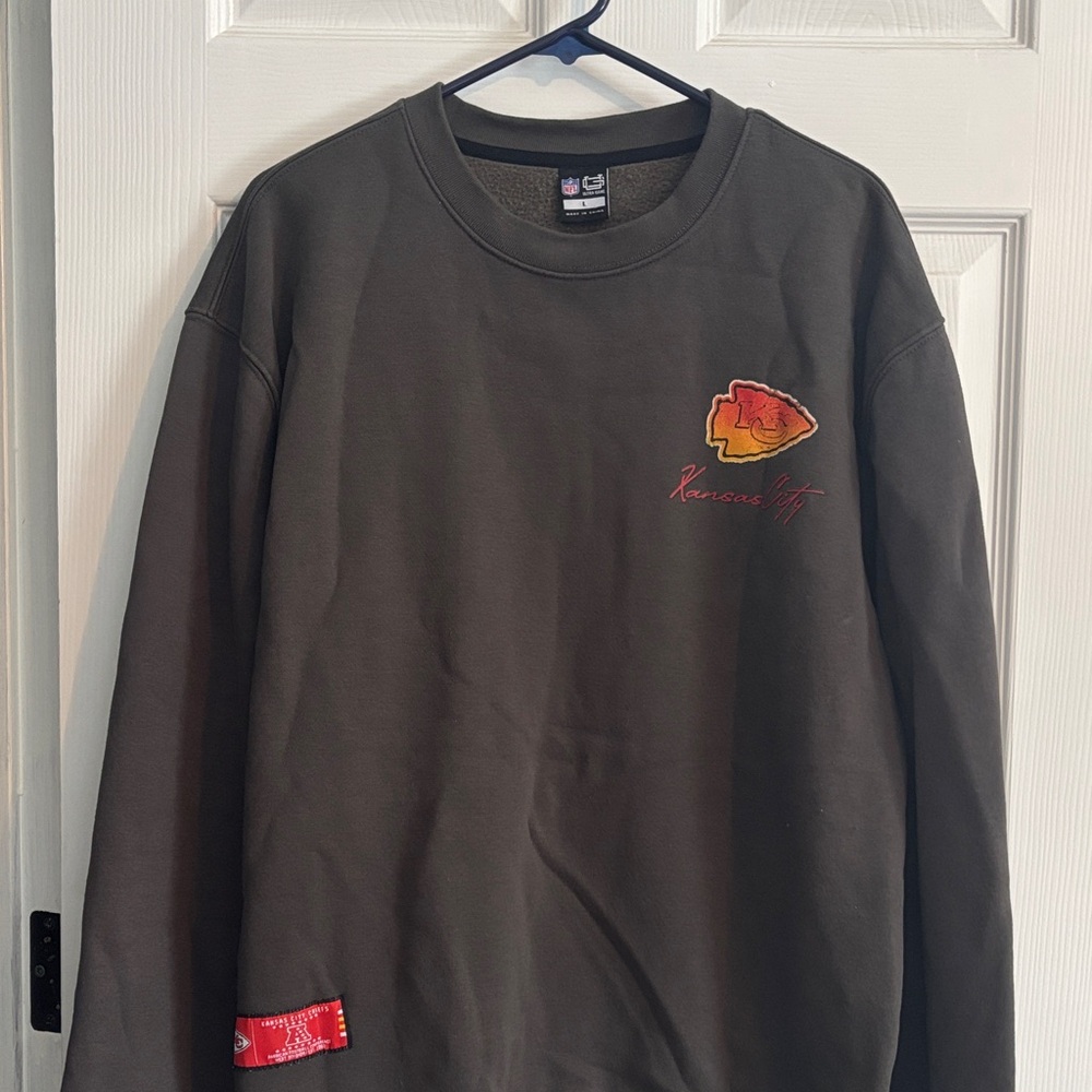 NFL Kansas City Chiefs Gray Sweatshirt